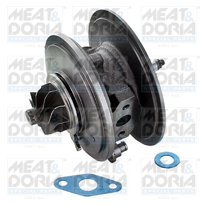 Core assembly, turbocharger